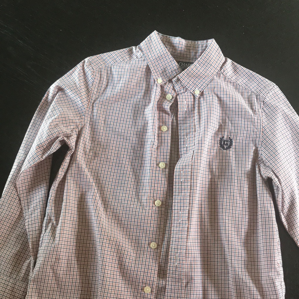 Chaps boys dress shirt (10/12)